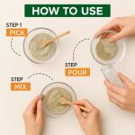 Rosemary Hibiscus Amla Reetha Shikakai Herbal Hair Care Powder | Natural Hair Growth, Anti Hair Fall & Scalp Cleansing Blend | Strengthens Roots & Adds Shine